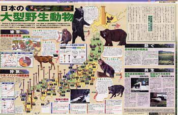 自然界 動物|日本の動物分布図集 